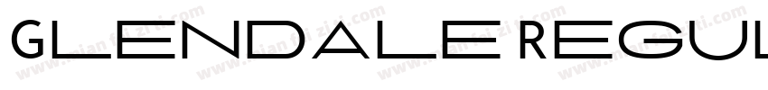 Glendale Regular字体转换